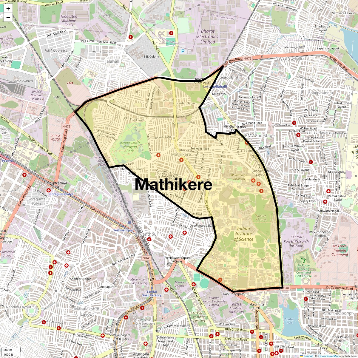 Check Time Travel of Mathikere, Bangalore
