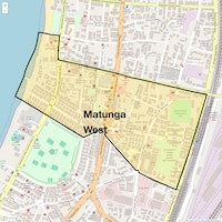 Matunga West Map