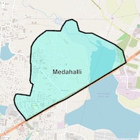 Medahalli Map