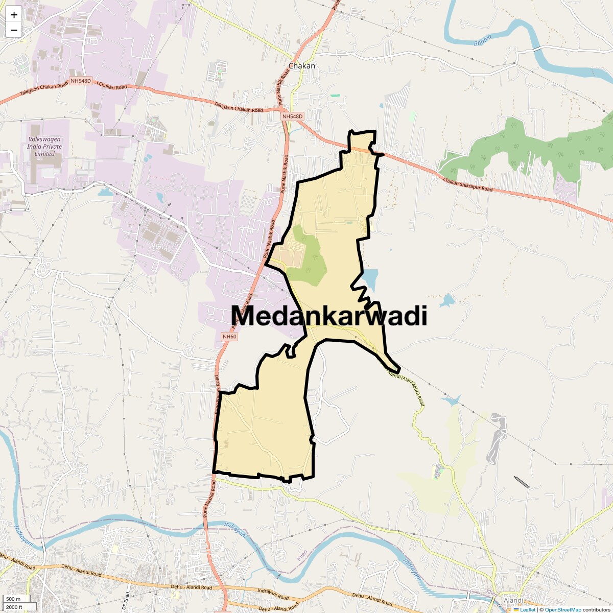Medankarwadi Map