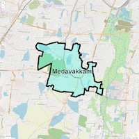 Medavakkam Map