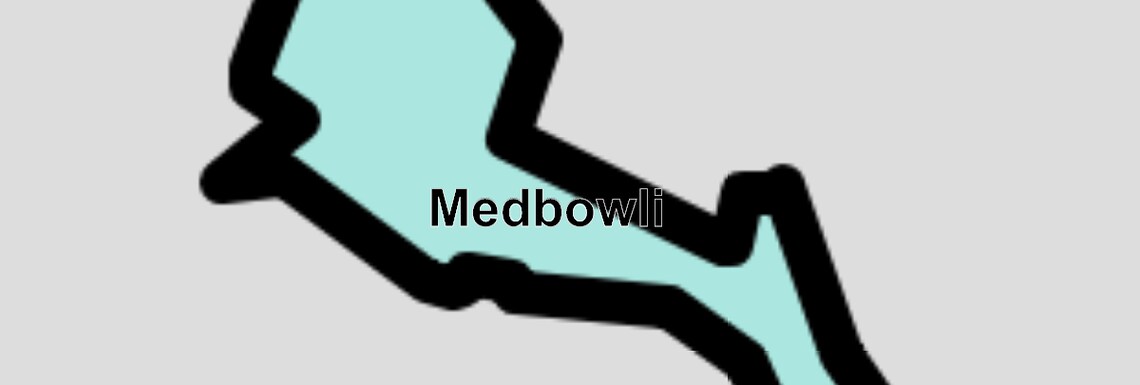 Location Map of Medbowli, Hyderabad