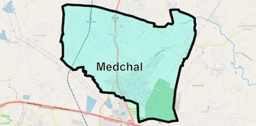 Location Map of Medchal, Hyderabad