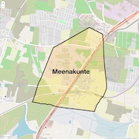 Meenakunte Map