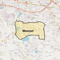 Meerpet Map