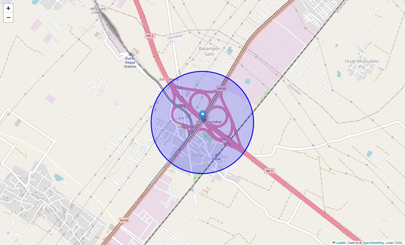 Check Time Travel of Meerut Road, Ghaziabad