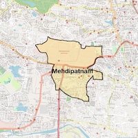 Mehdipatnam Map