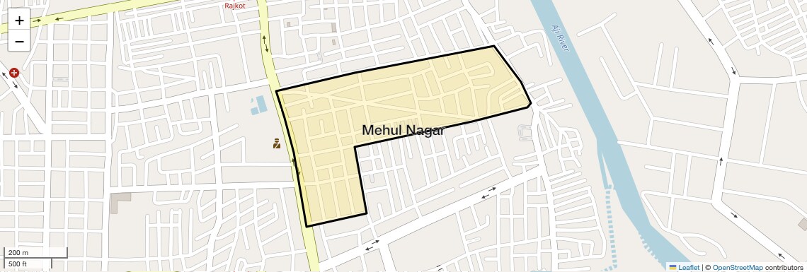 Mehul Nagar Map