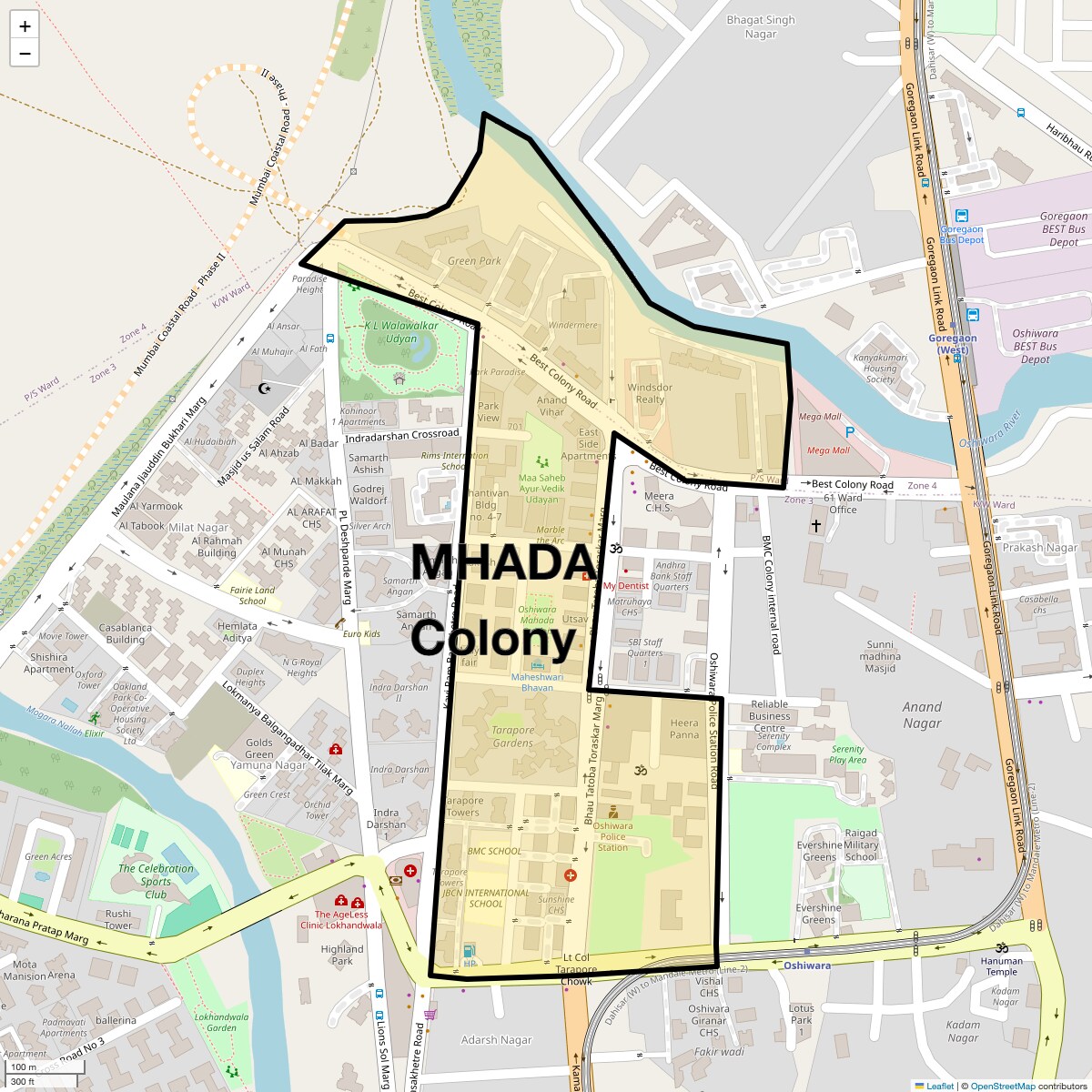 Check Time Travel of Mhada Colony, Mumbai