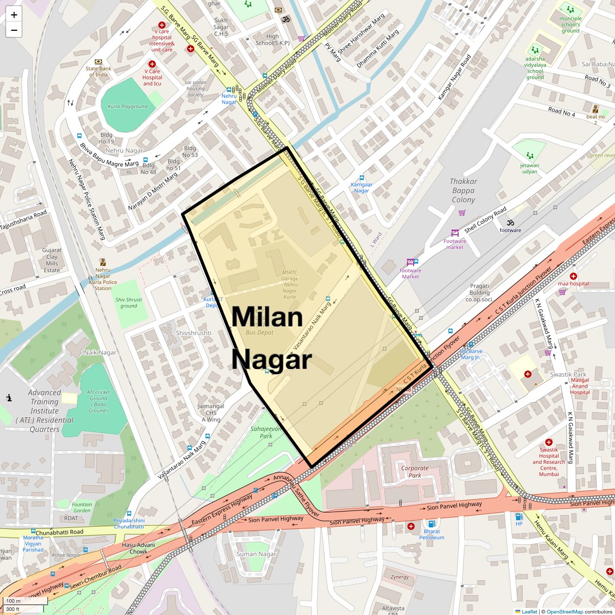 Check Time Travel of Milan Nagar, Mumbai