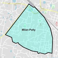 Milan Pally Map