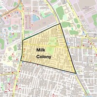Milk Colony Map