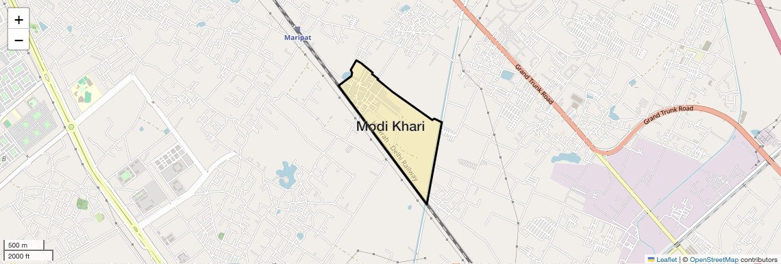 Location Map of Modi Khari, Greater Noida