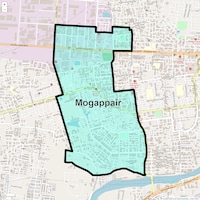 Mogappair Map