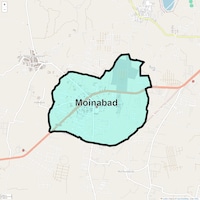 Moinabad Map