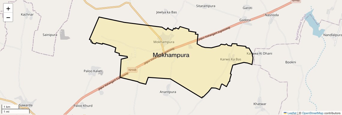 Mokhampura Map