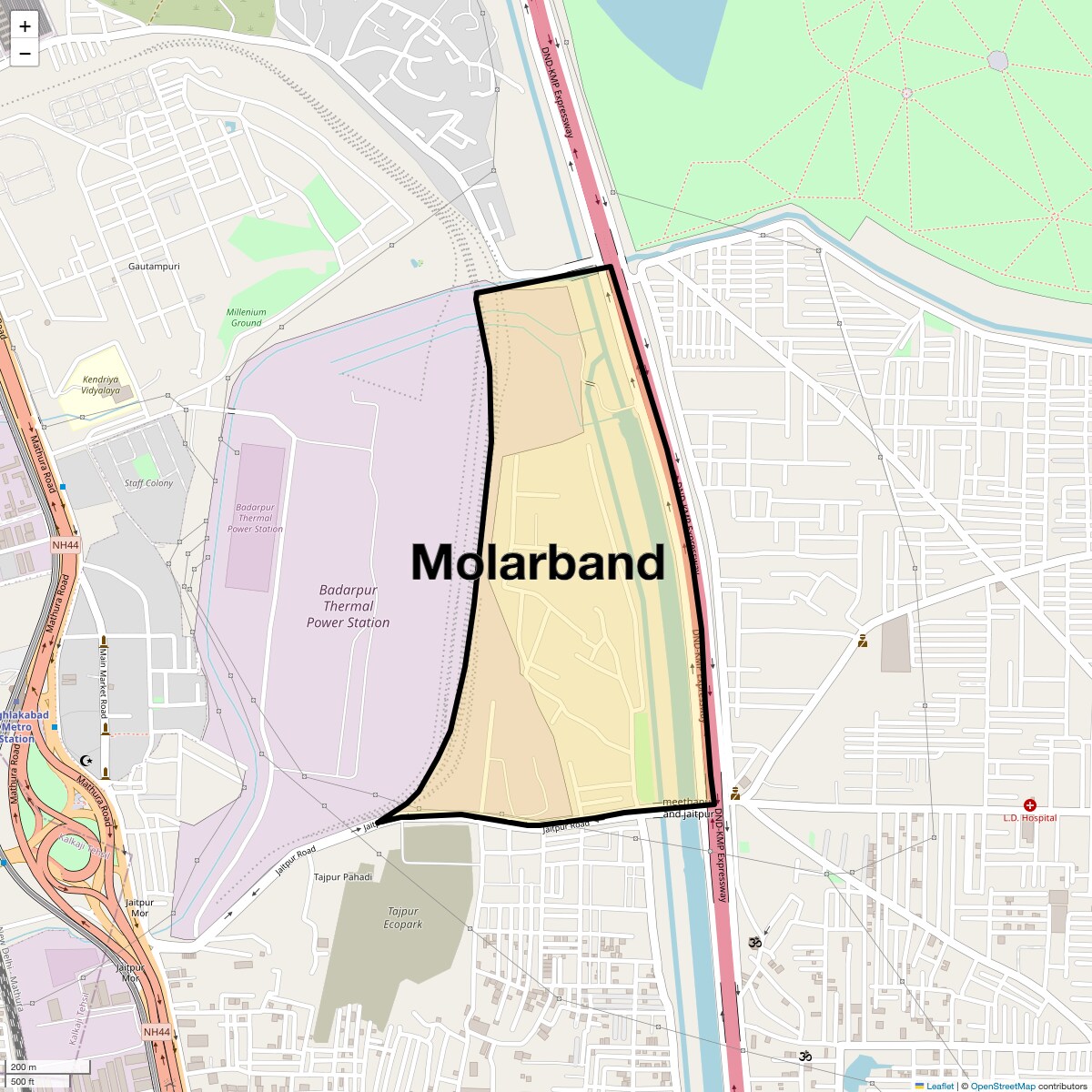 Check Time Travel of Molarband, Delhi