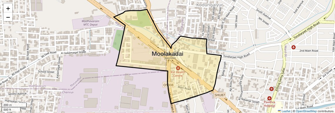 Moolakadai,Chennai