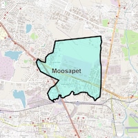 Moosapet Map