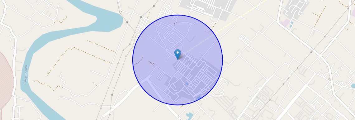 Location Map of Morti, Ghaziabad