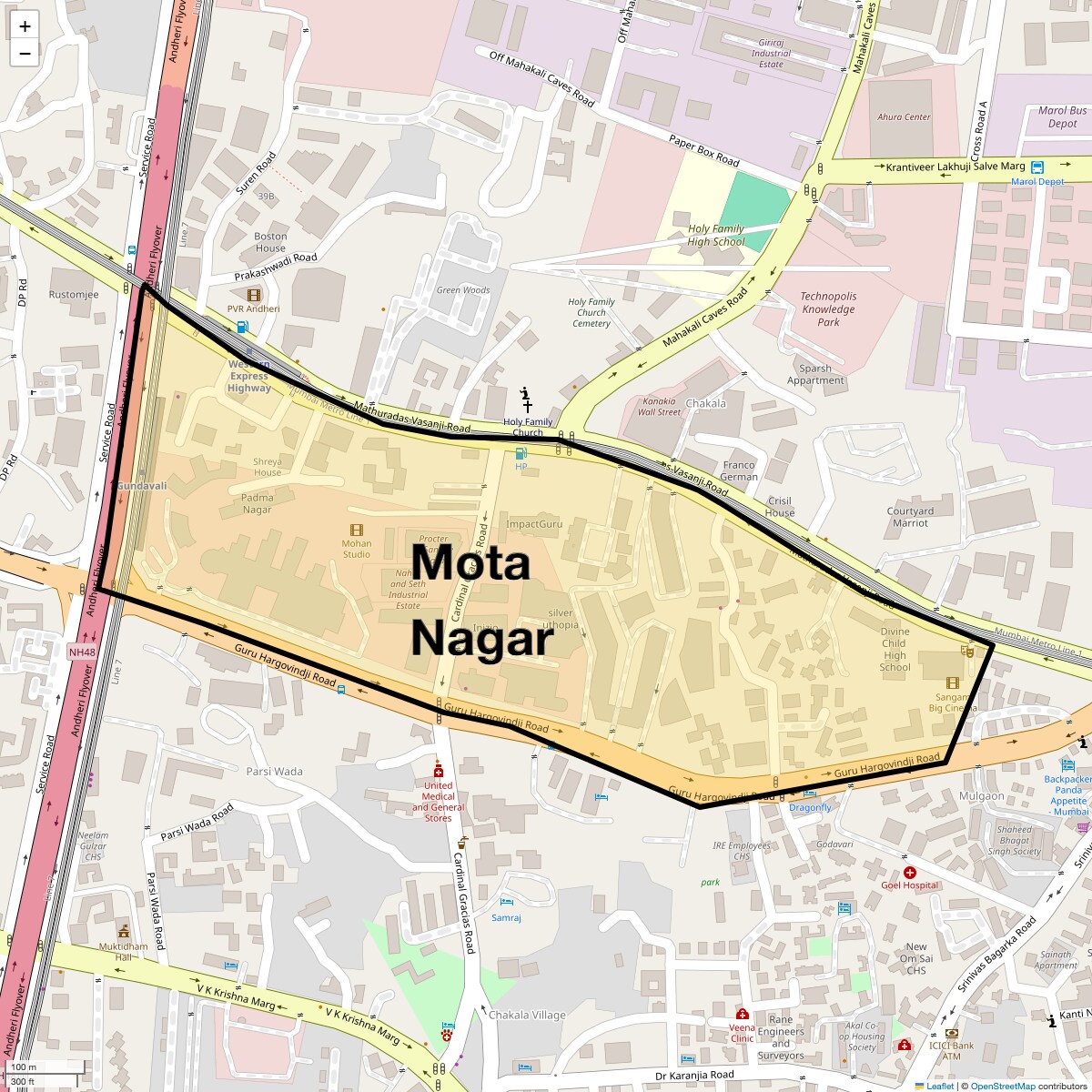 Check Time Travel of Mota Nagar, Mumbai