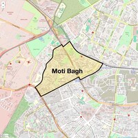 Moti Bagh Map