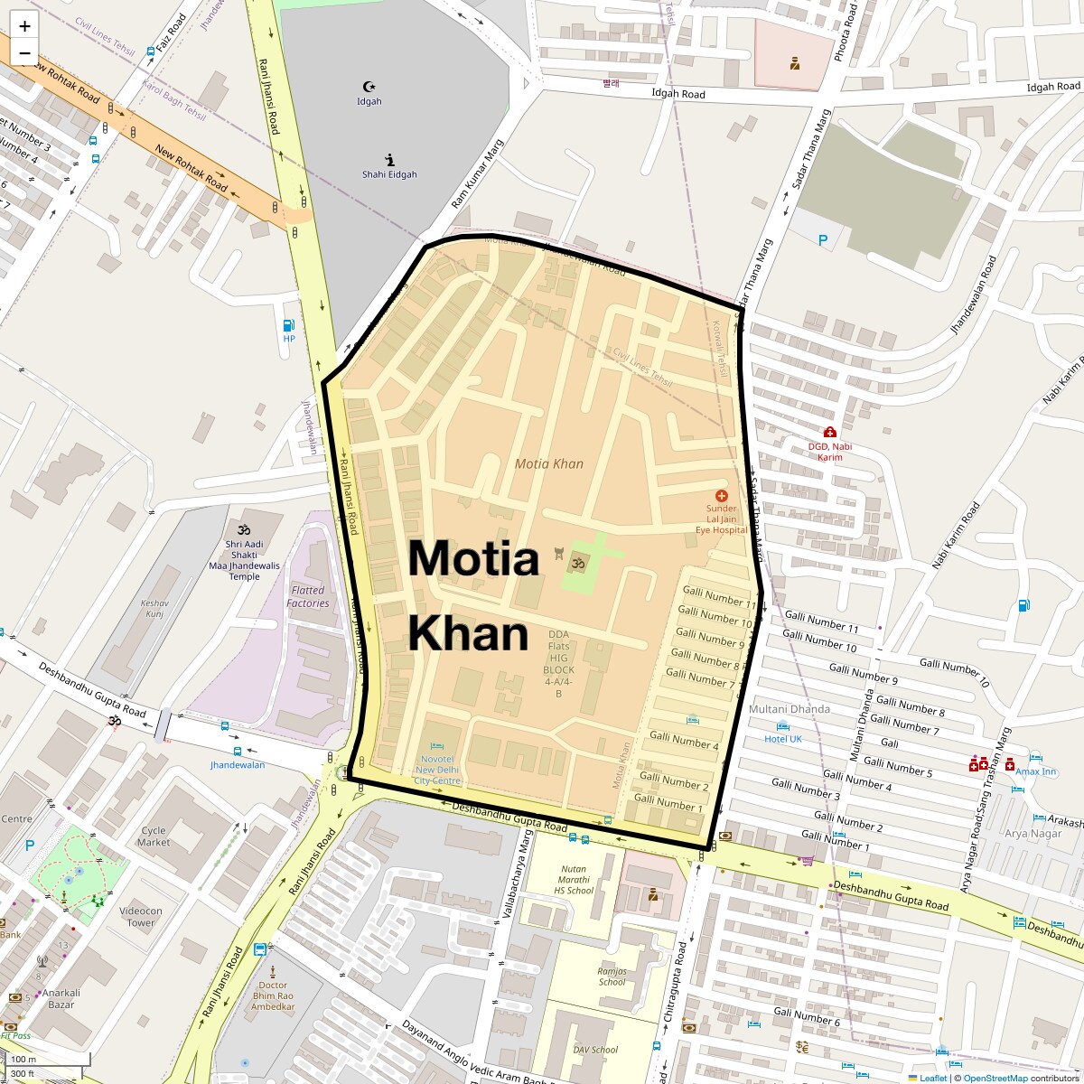 Check Time Travel of Motia Khan, Delhi