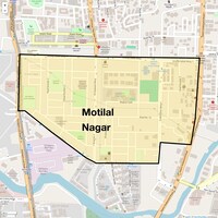 Motilal Nagar Map
