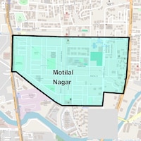 Motilal Nagar Map