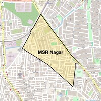 MSR Nagar Map