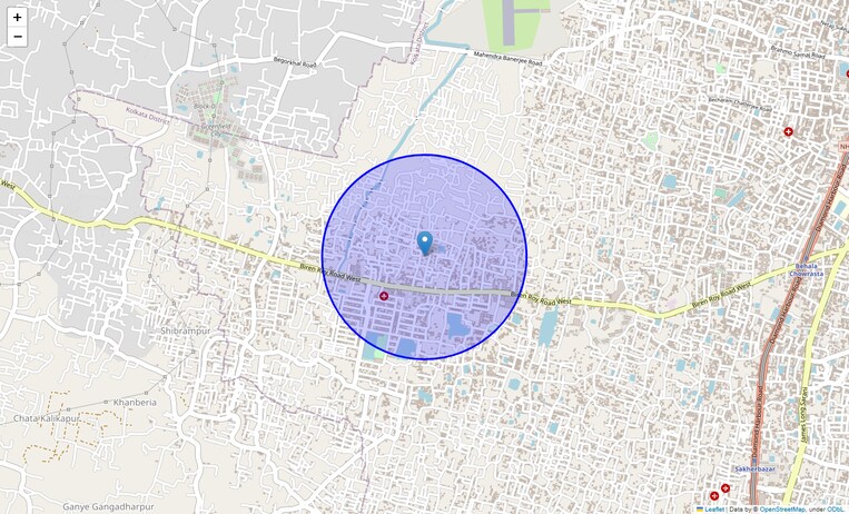 Location Map of Muchipara