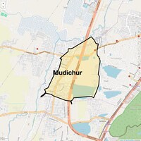 Mudichur Map