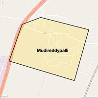 Mudireddypalli Map