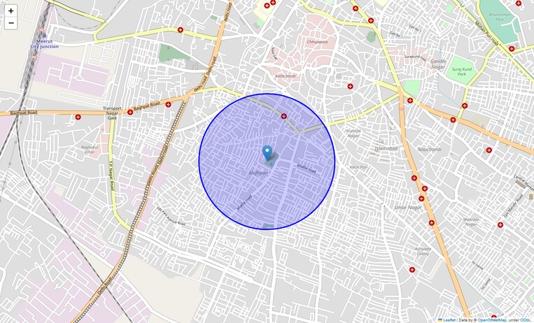 Location Map of Muftiyan