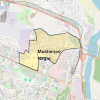 Mukherjee Nagar Map