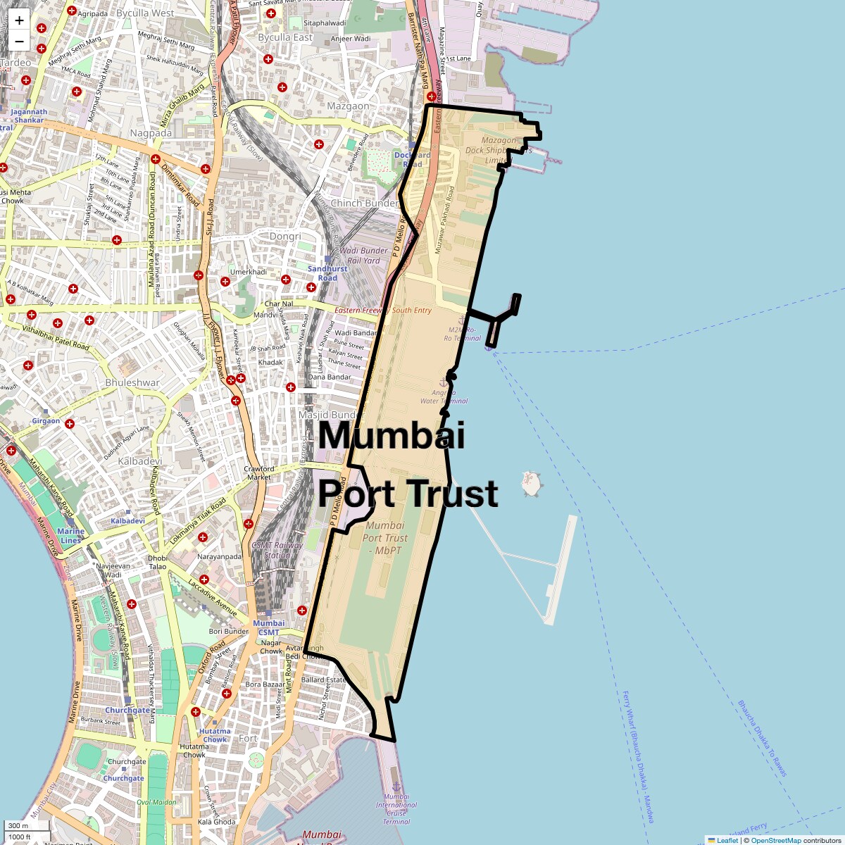 Check Time Travel of Mumbai Port Trust, Mumbai