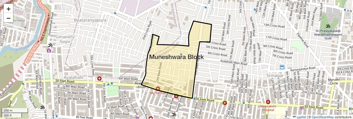 Muneshwara Block,Bangalore