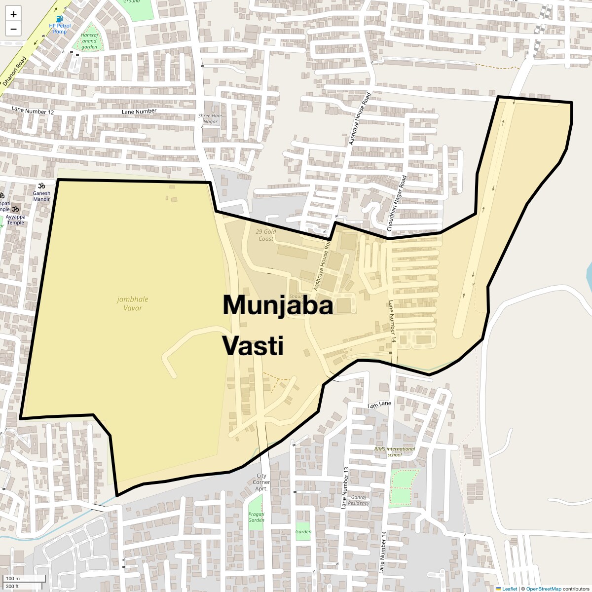 Check Time Travel of Munjaba Vasti, Pune