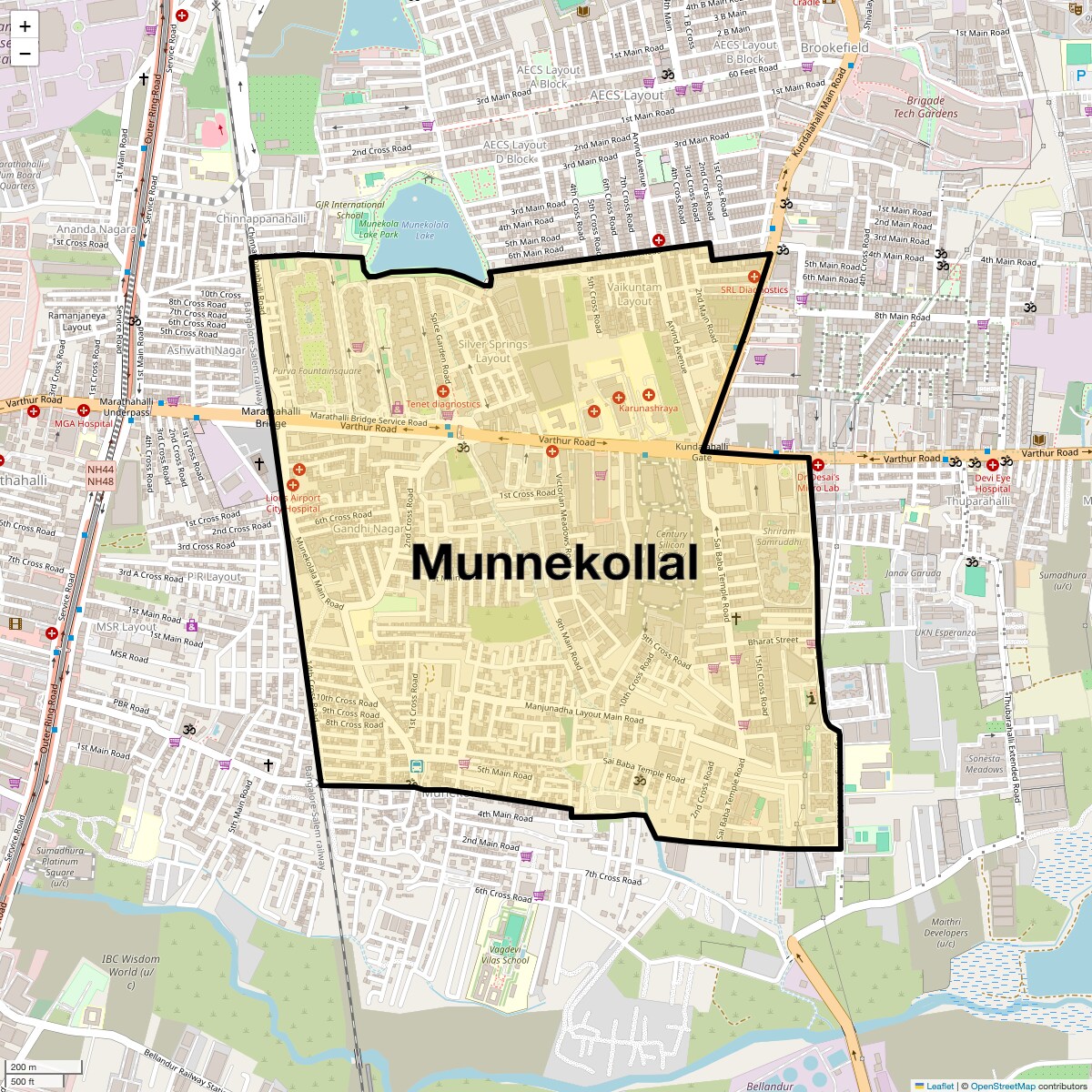 Check Time Travel of Munnekollal, Bangalore