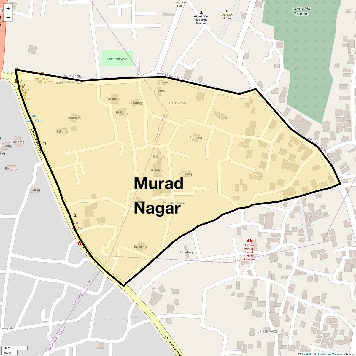 Check Time Travel of Murad Nagar, Hyderabad