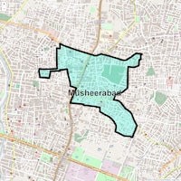 Musheerabad Map
