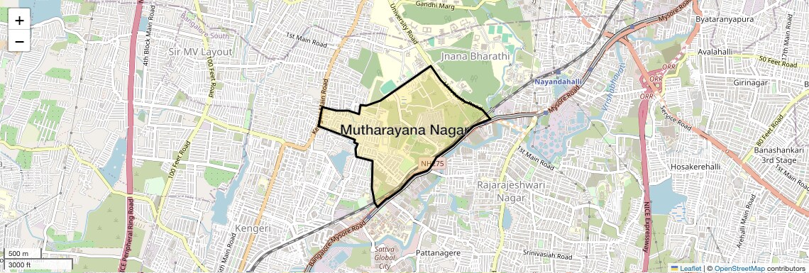 Mutharayana Nagar,Bangalore