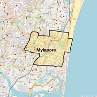 Mylapore Map