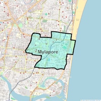 Mylapore Map