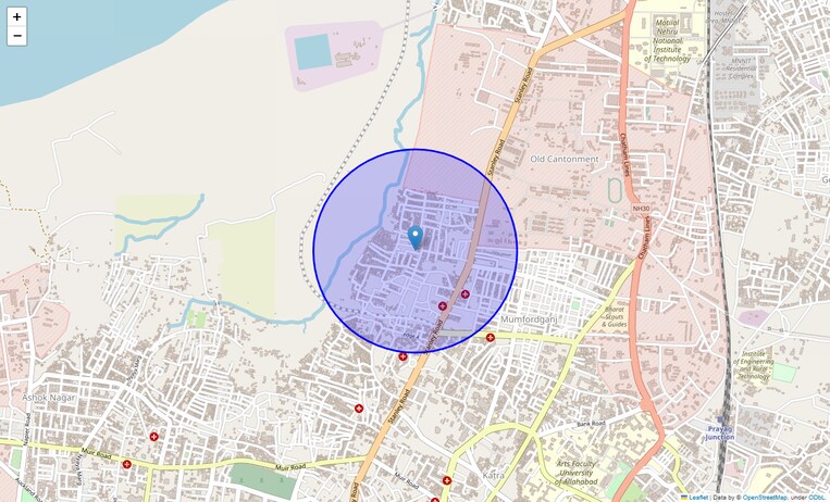 Location Map of Myorabad