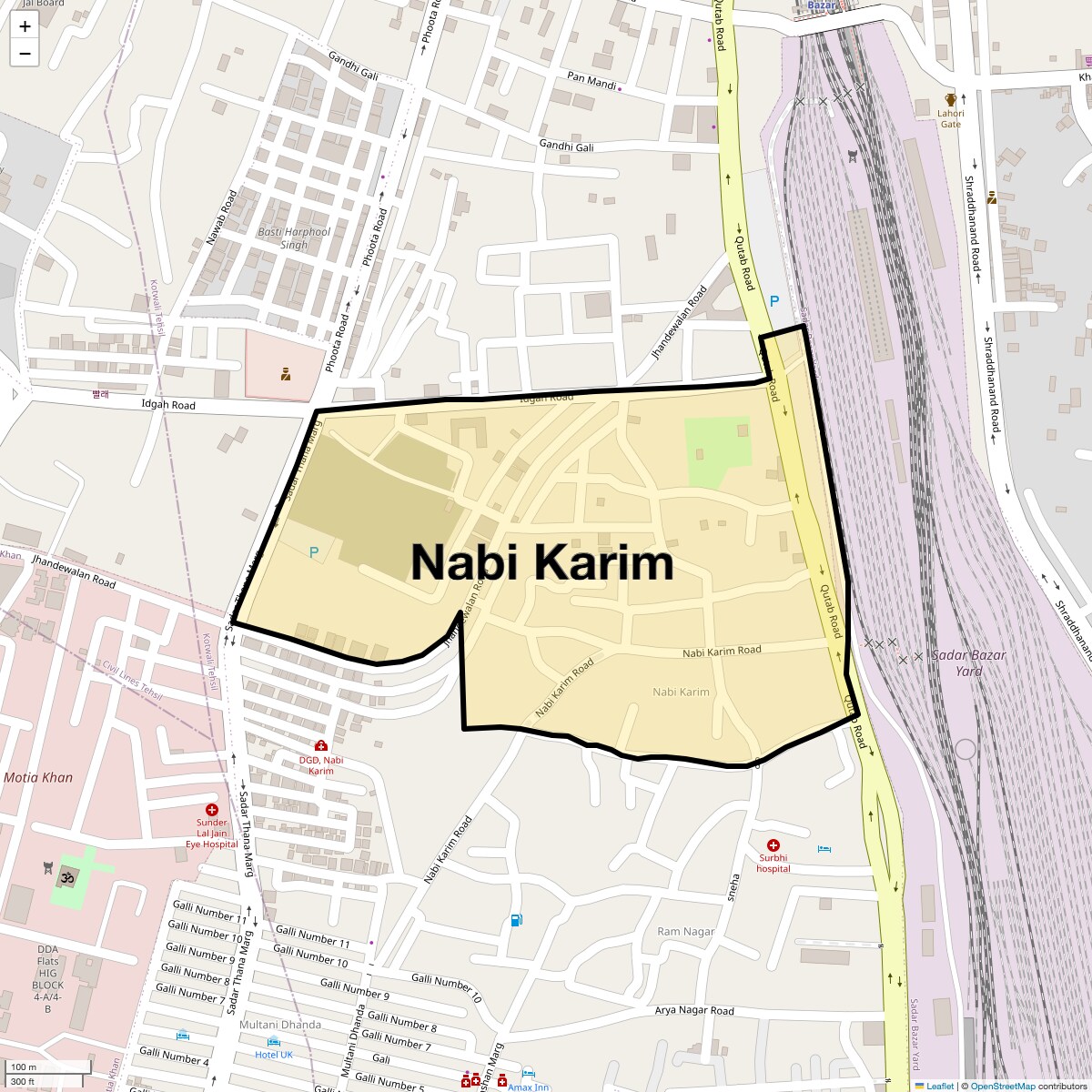 Nabi Karim,Delhi