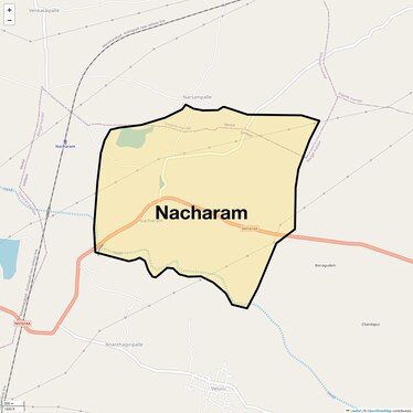 Location Map of Nacharam, Hyderabad