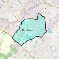 Nacharam Map