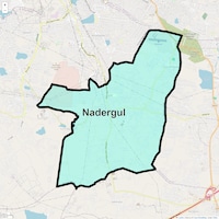Nadergul Map