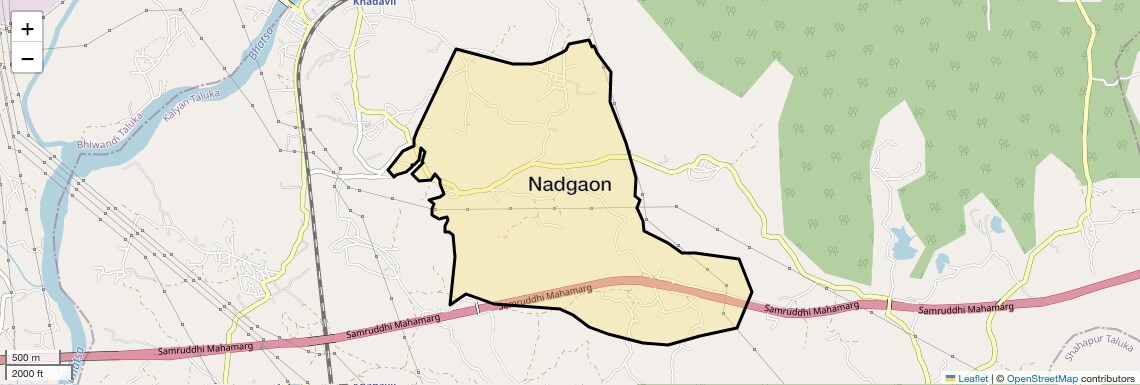 Nadgaon Map